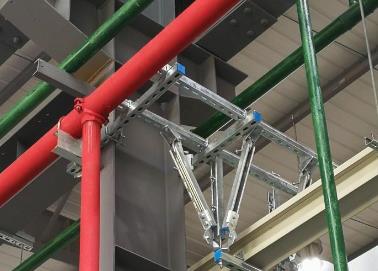 衢江该抗震支架的整体式支吊架结构协调性好